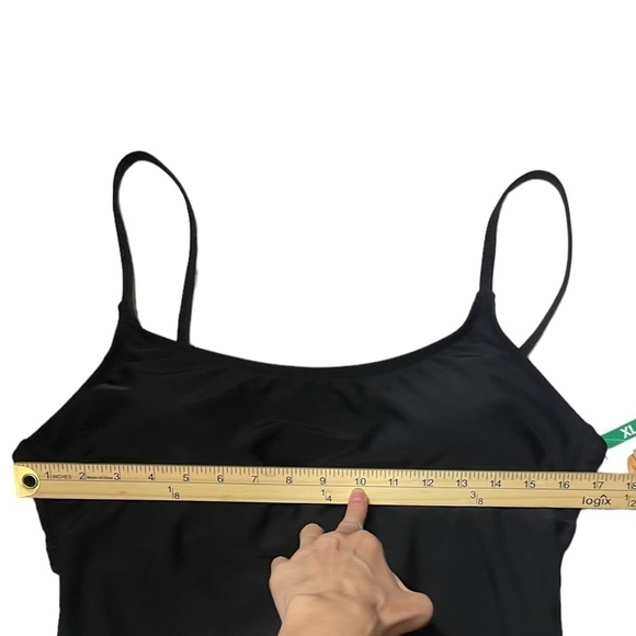 Hurley Womens Black One Piece Swimsuit Size: XXL Strappy Back NWT Swimwear - Picture 14 of 16